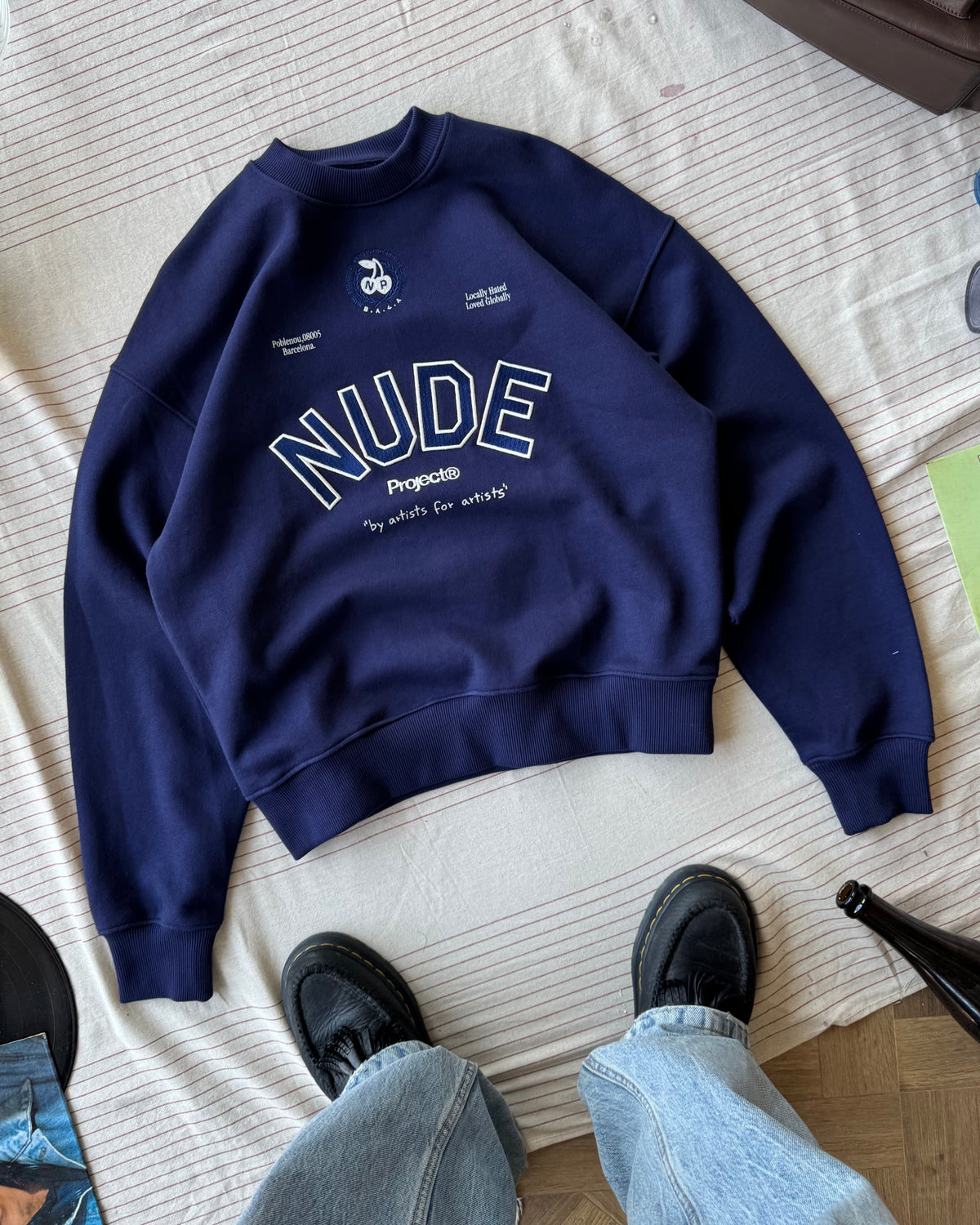 Varsity Sweatshirt Navy