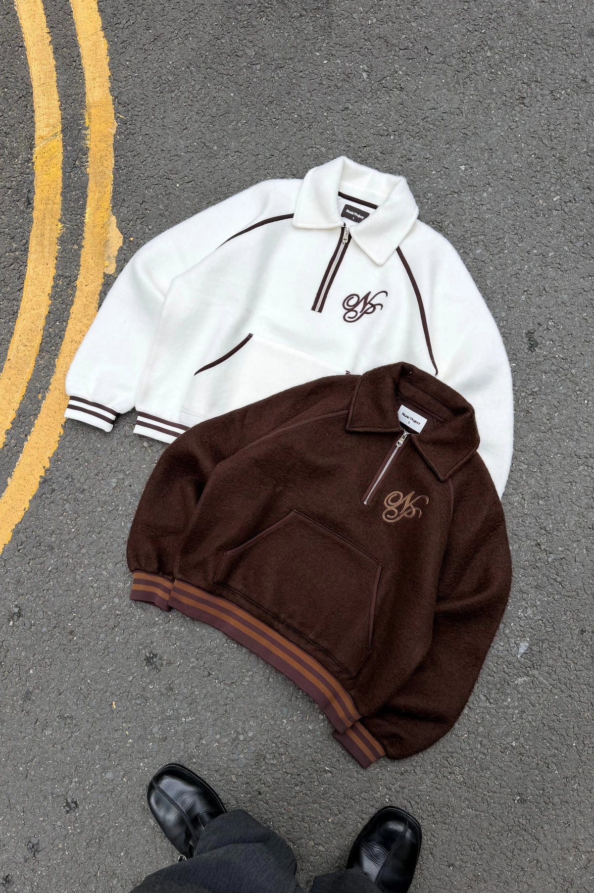 Teddy Quarter-Zip Marshmallow
