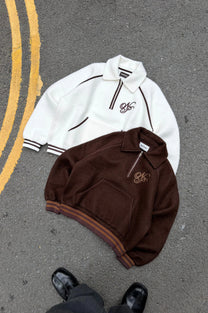 Teddy Quarter-Zip Marshmallow