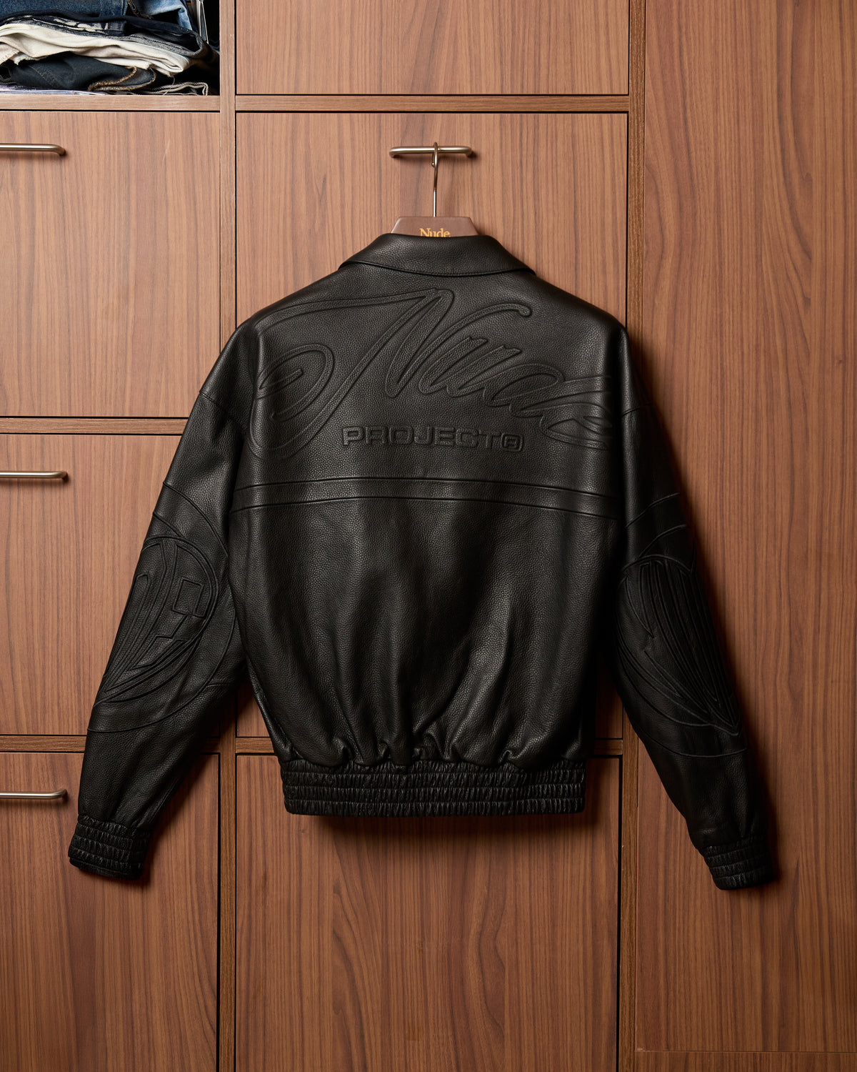 Iconic Leather Jacket Black