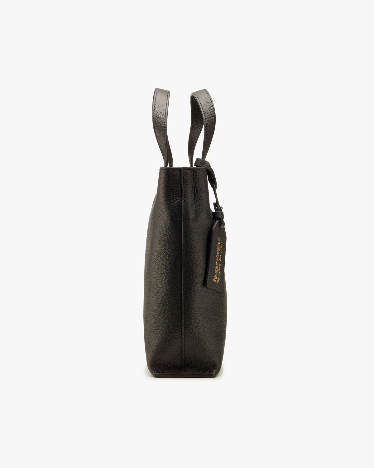 Minimal Leather Bag Black