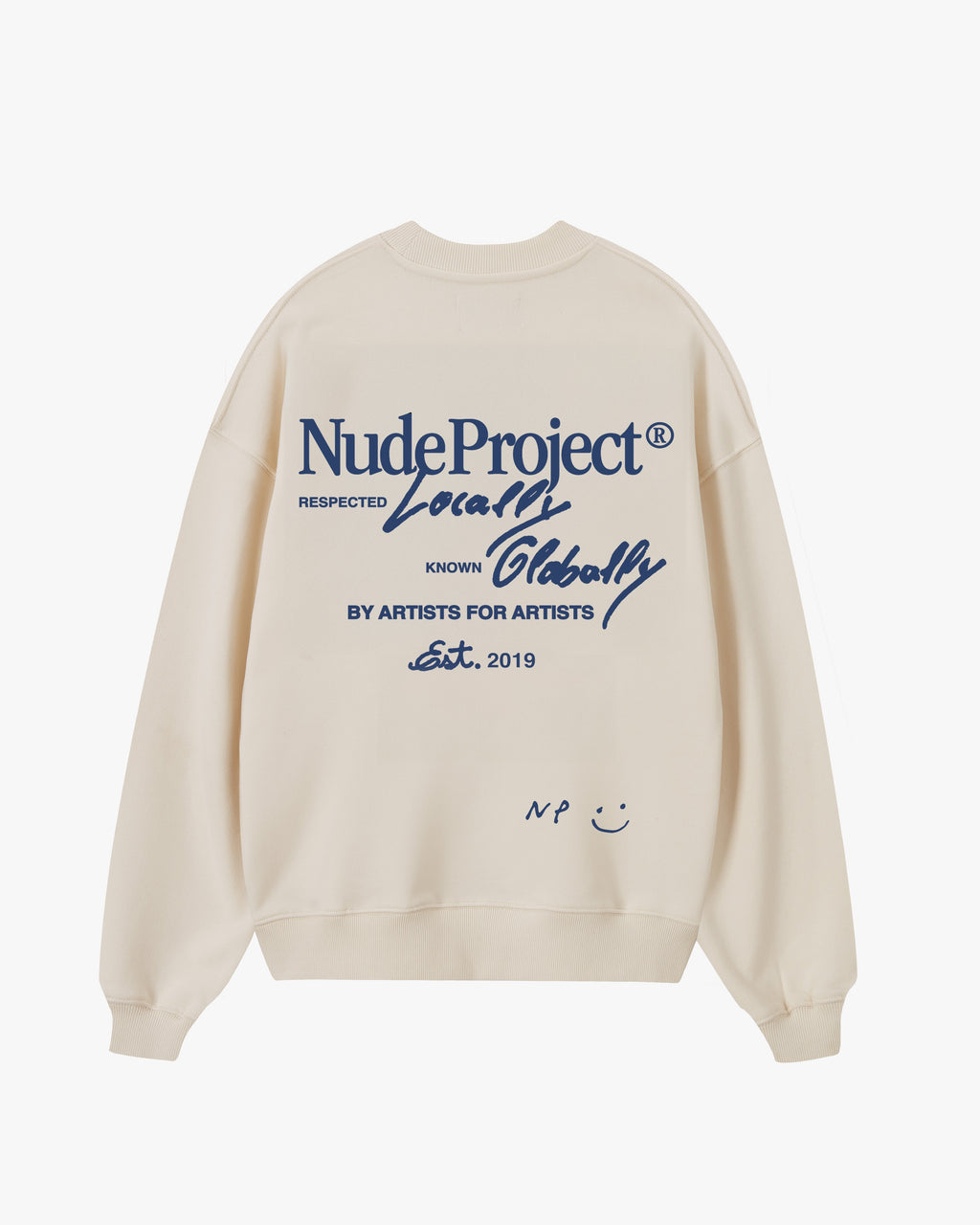 Global Soon Sweatshirt Marshmallow – Nude Project