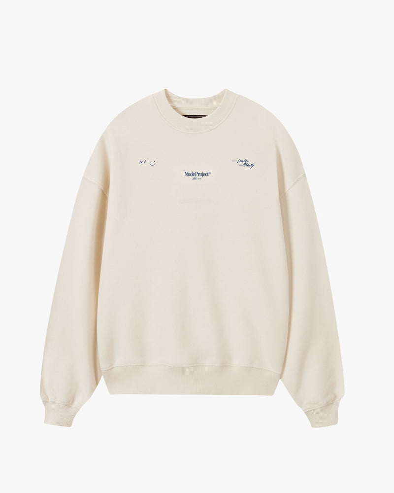 Global Soon Sweatshirt Marshmallow