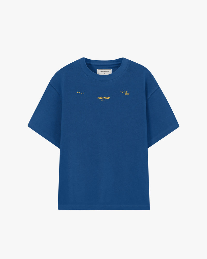 Global Soon Tee Blue