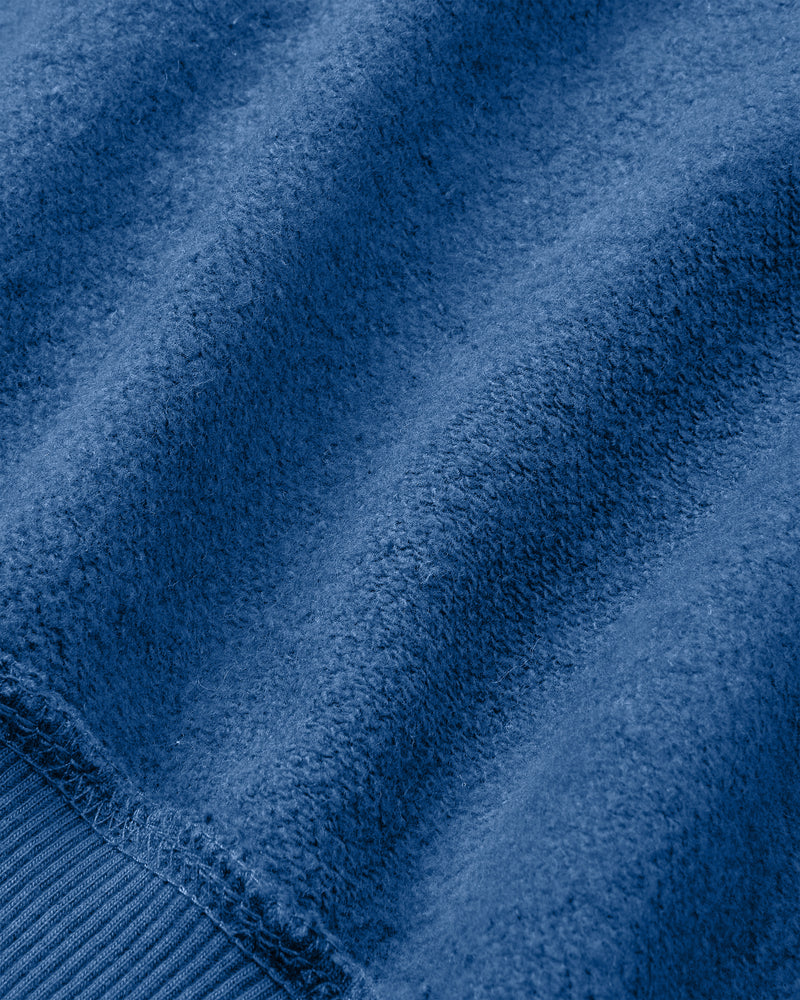 Global Soon Zip-Up Hoodie Blue