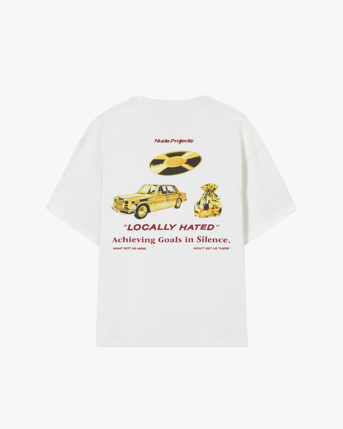 Goals Tee White