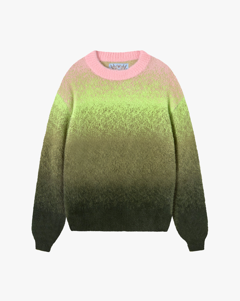 JERSEY GRADIENT COZY VERDE