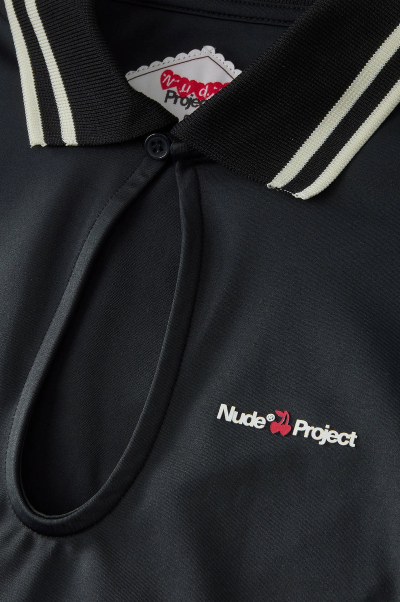 Grosella Long-Sleeve Tee black