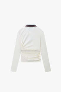 Grosella Long-Sleeve Tee Off White