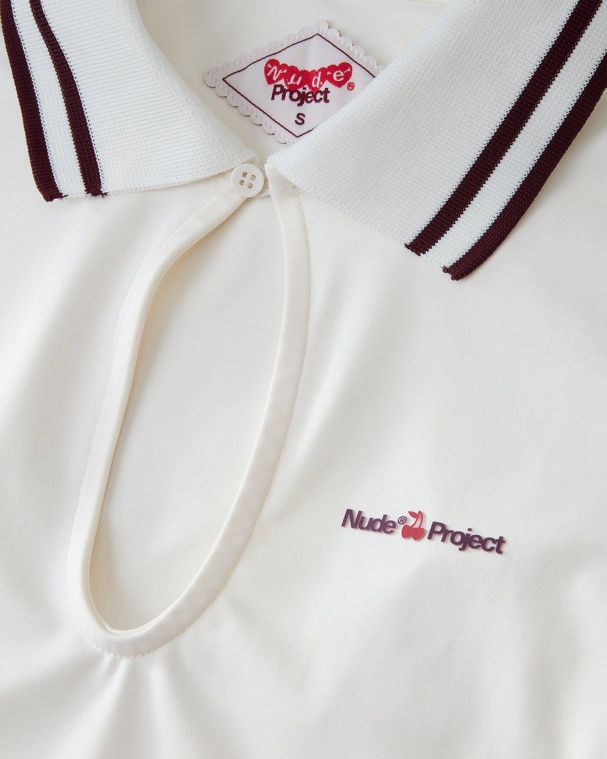 Grosella Long-Sleeve Tee Off White