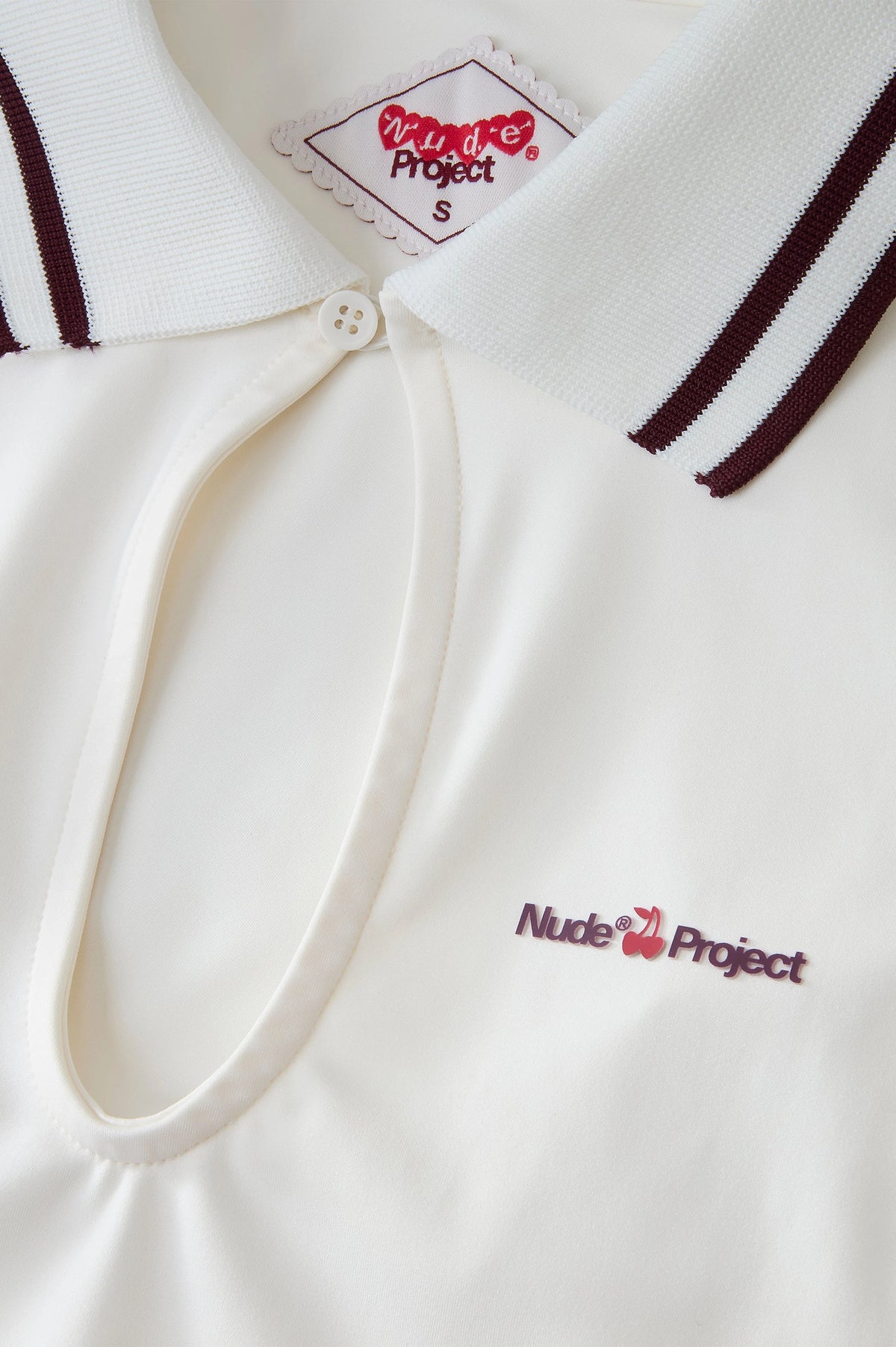 Grosella Long-Sleeve Tee Off White