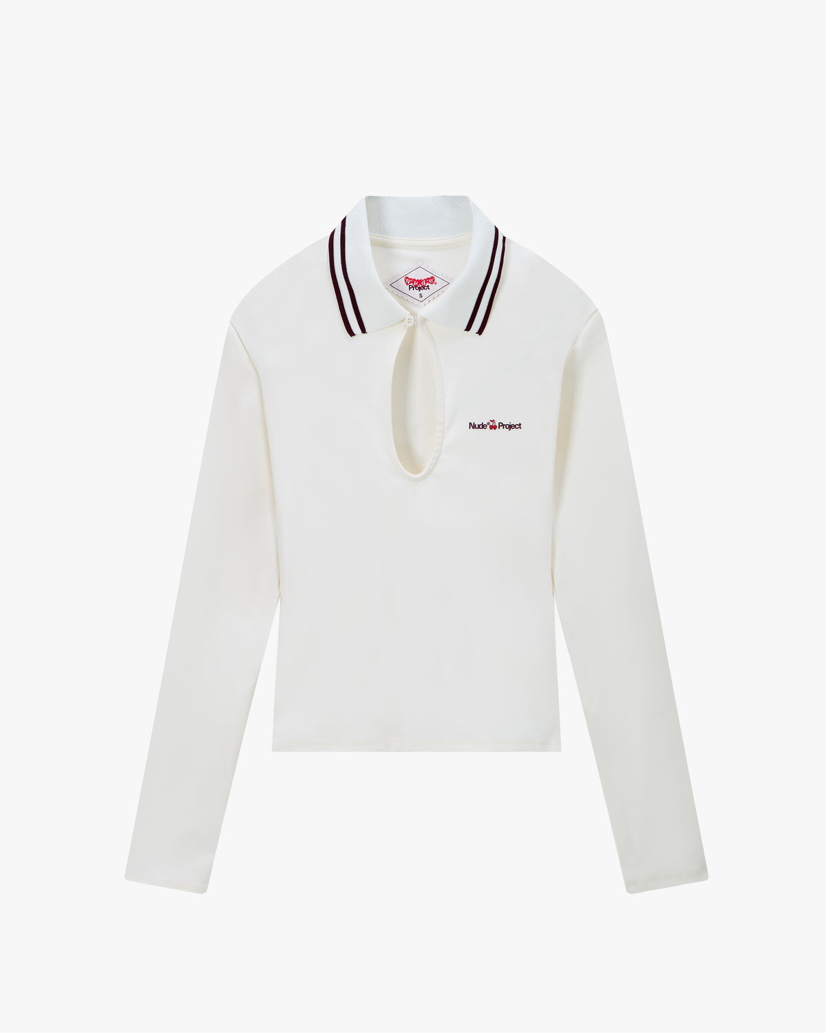 Grosella Long-Sleeve Tee Off White