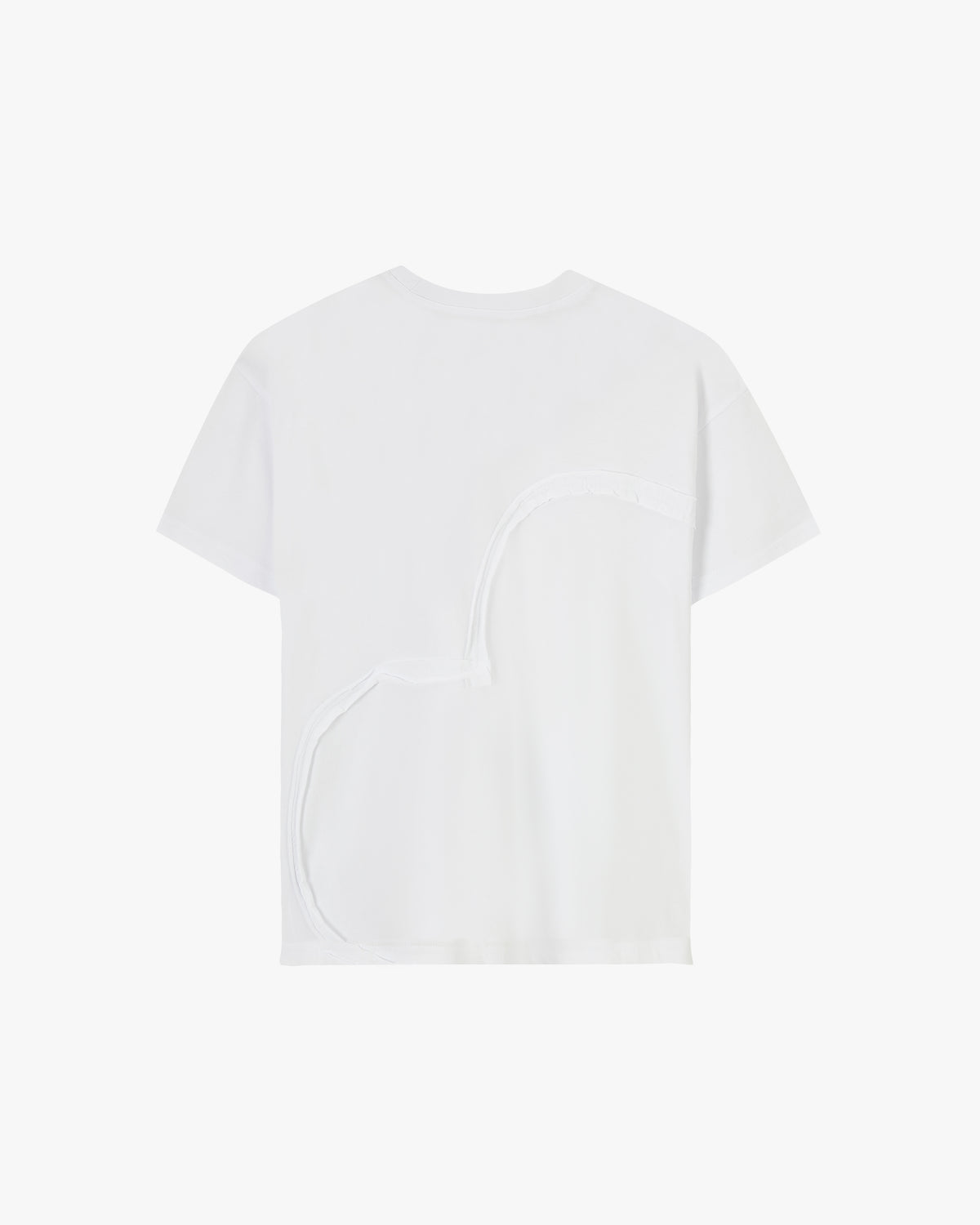 Heart Slim Tee White