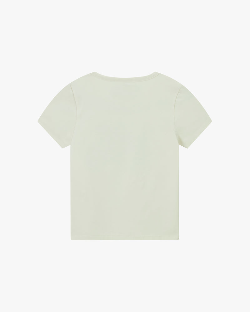 Goals Baby Tee Marshmallow