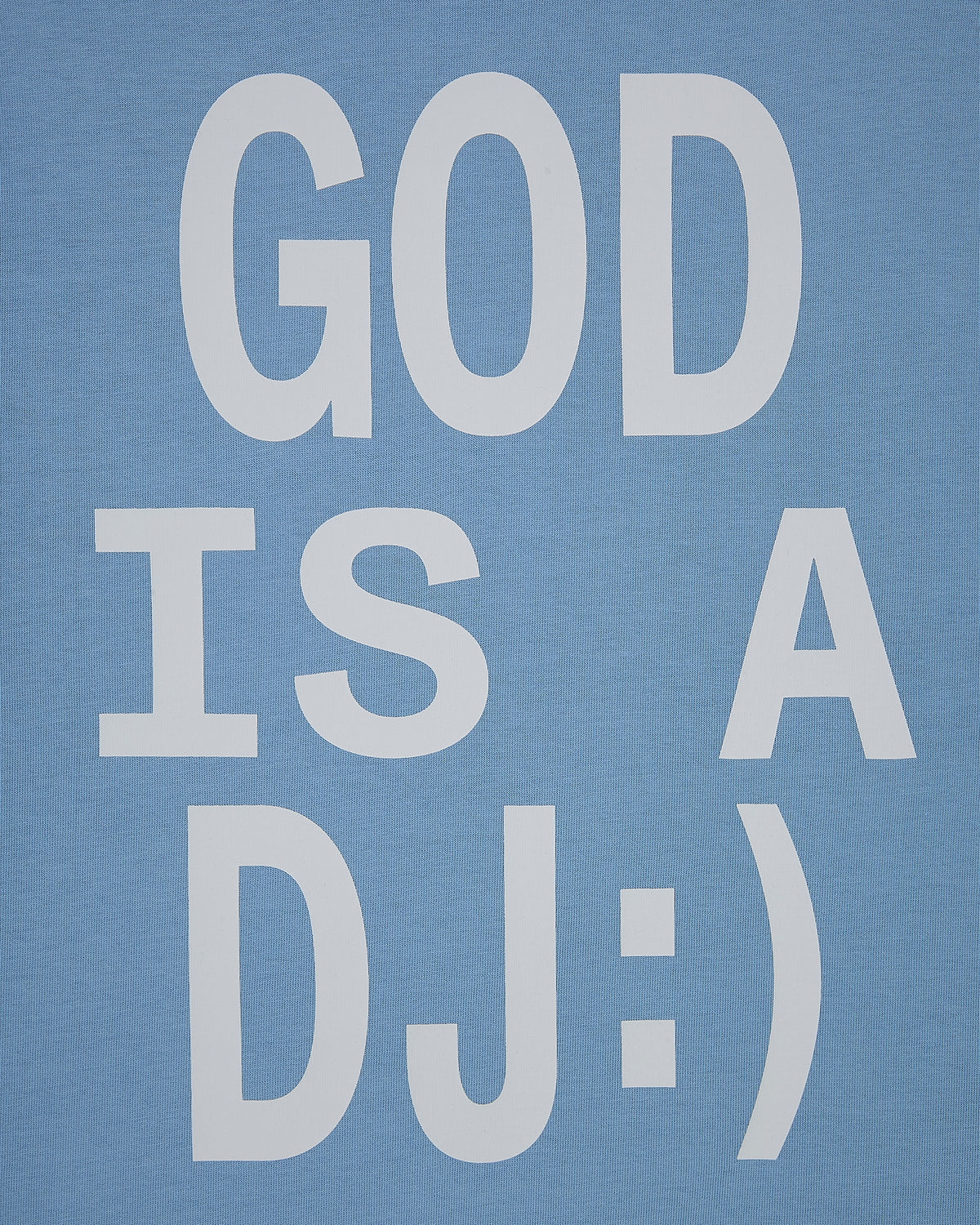 God Is A Dj Tee Baby Blue