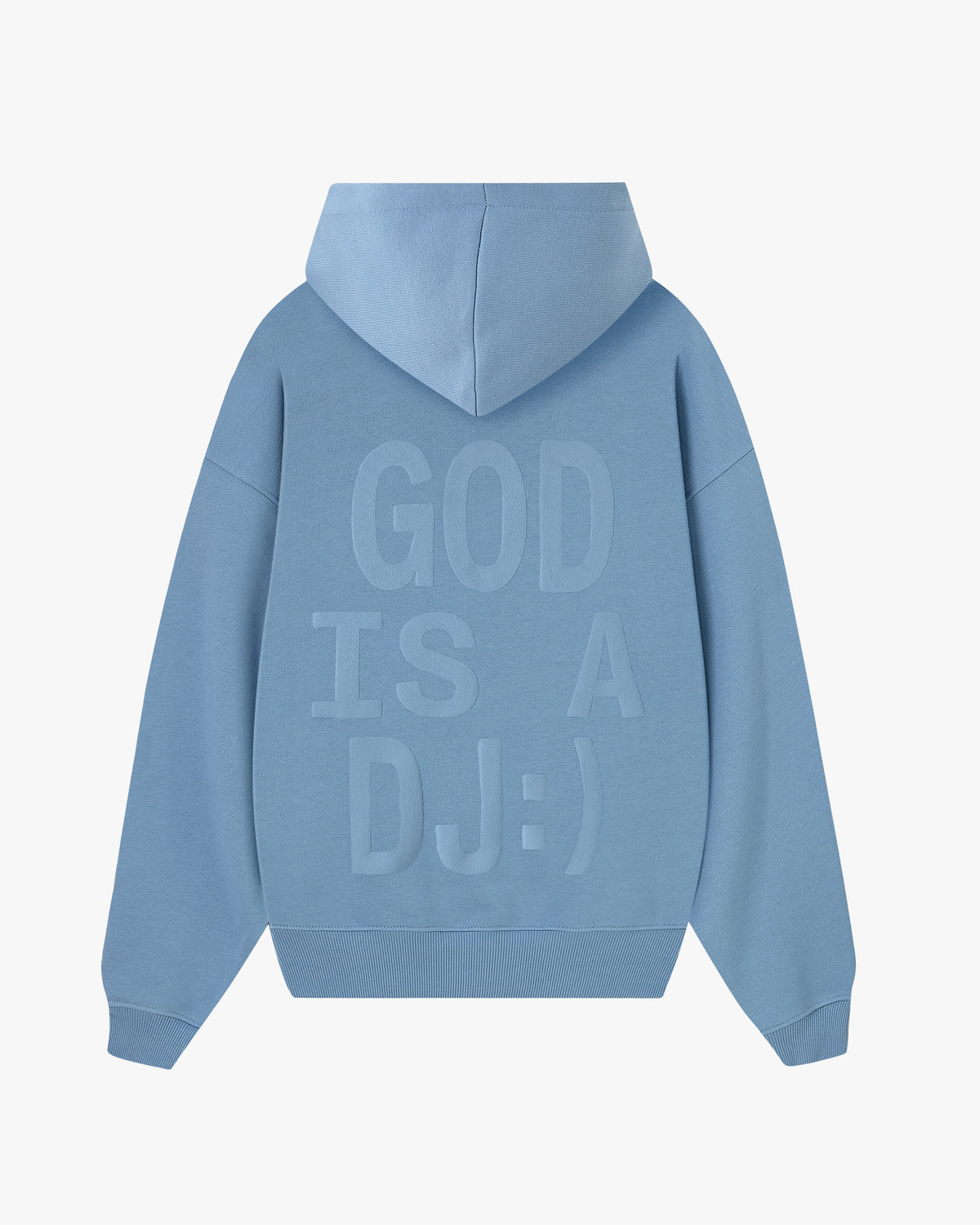 God Is A Dj Zip-Up Blue
