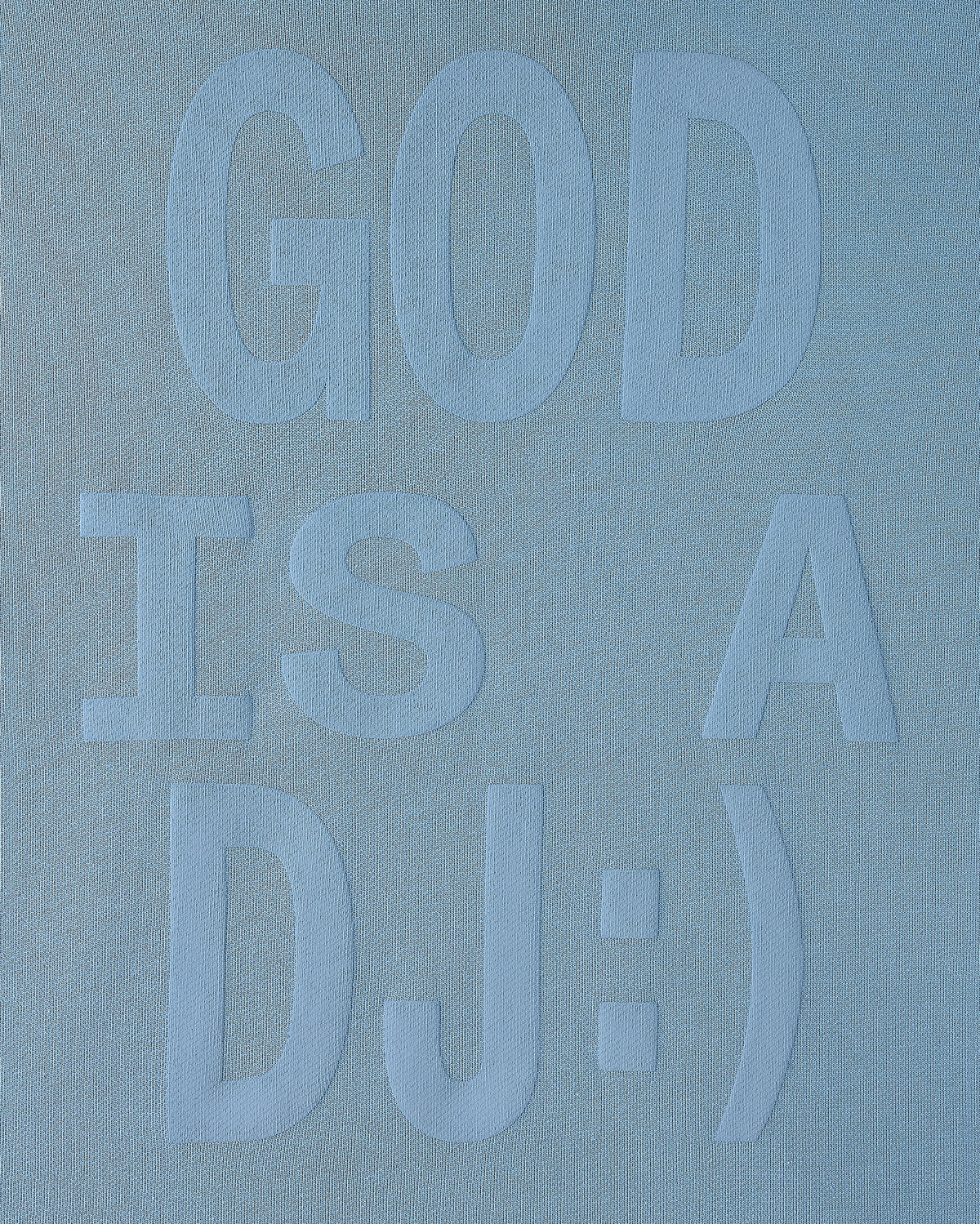 God Is A Dj Zip-Up Blue