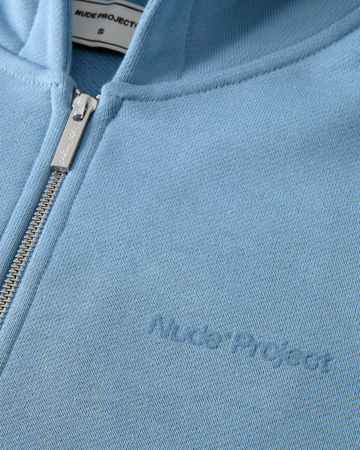 God Is A Dj Zip-Up Blue