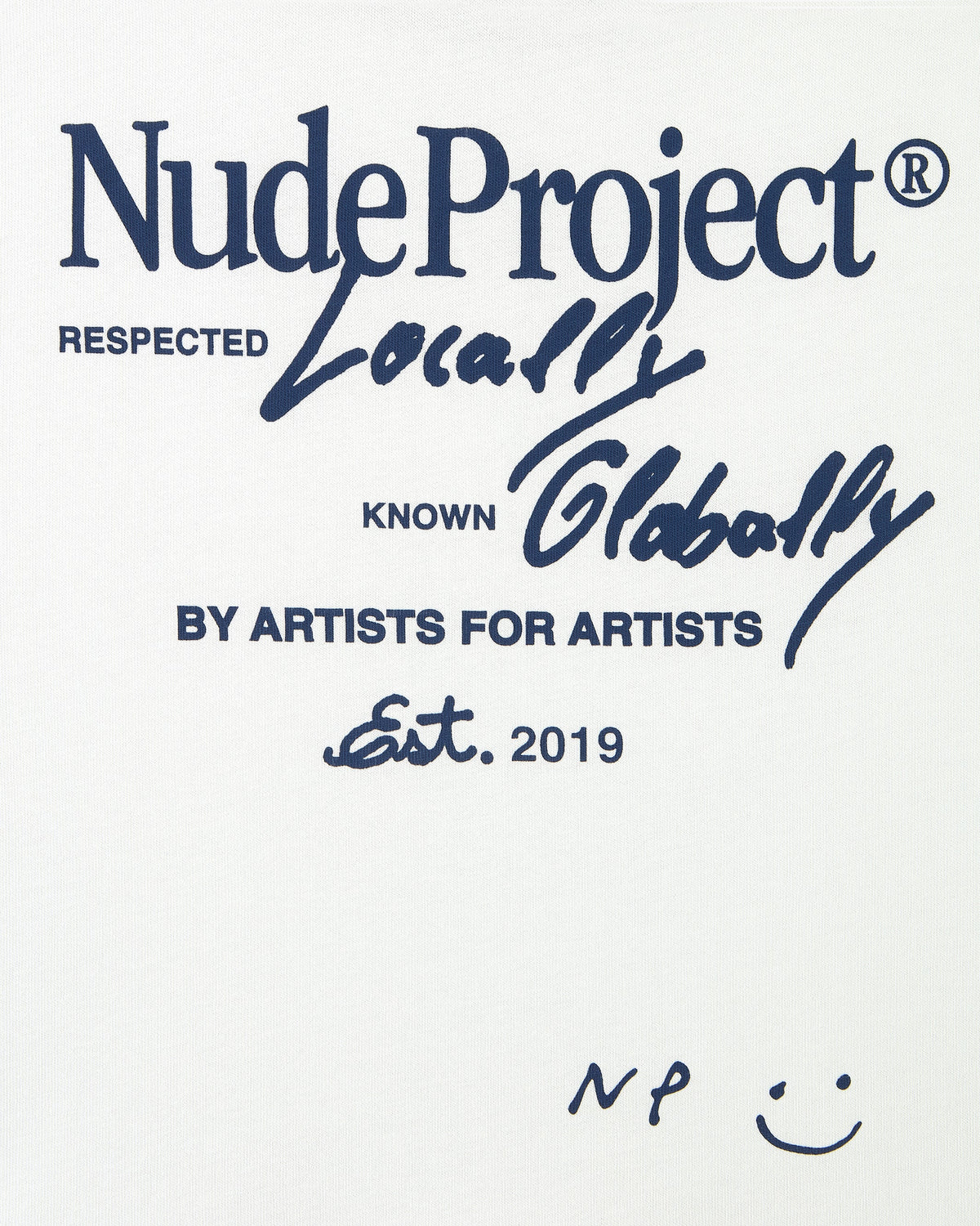 Global Soon Tee White