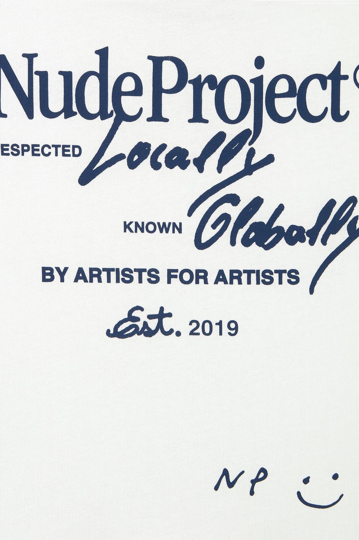 Global Soon Tee White