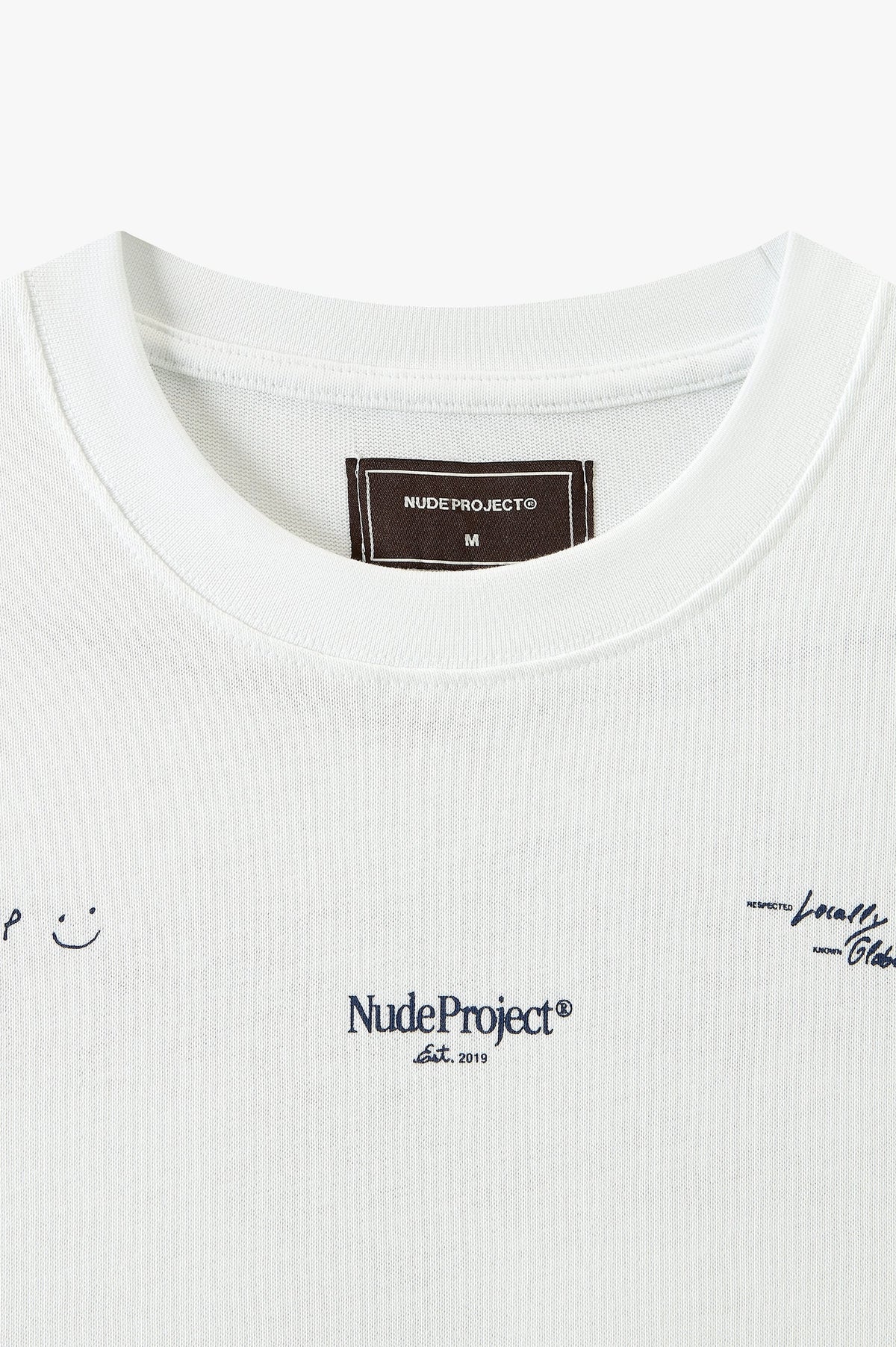 Global Soon Tee White