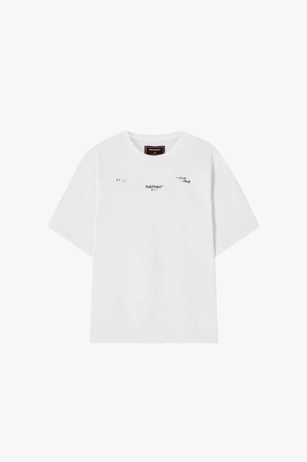 Global Soon Tee White