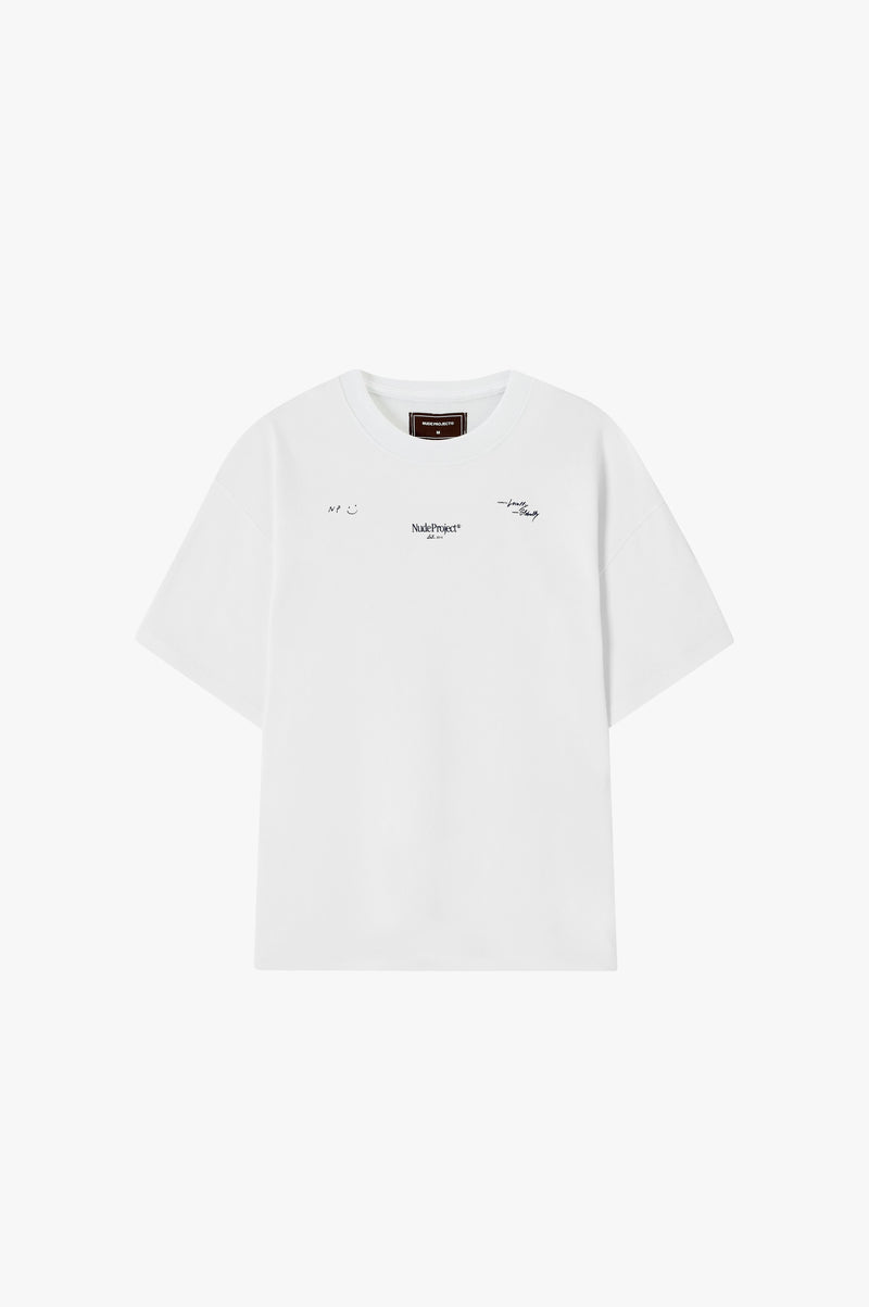 Global Soon Tee White