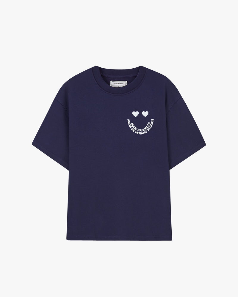 Happy Tee Navy