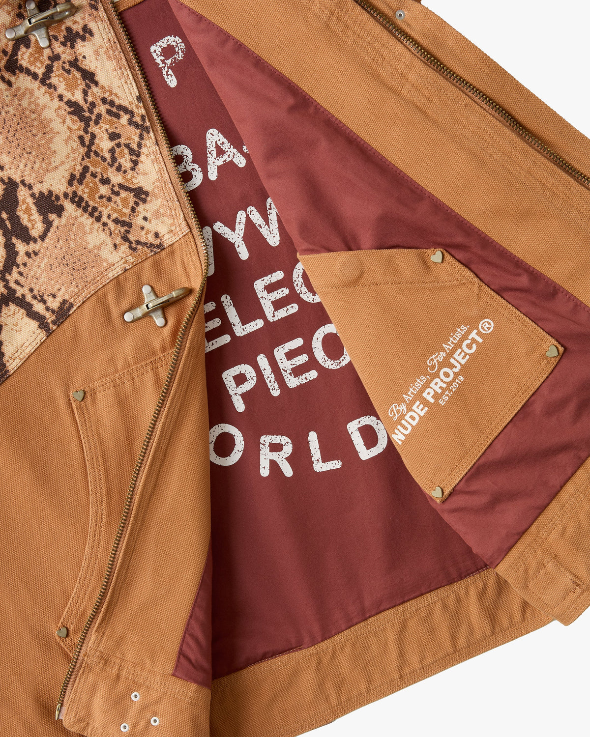 Heavy Canvas Trucker Jacket Animalie