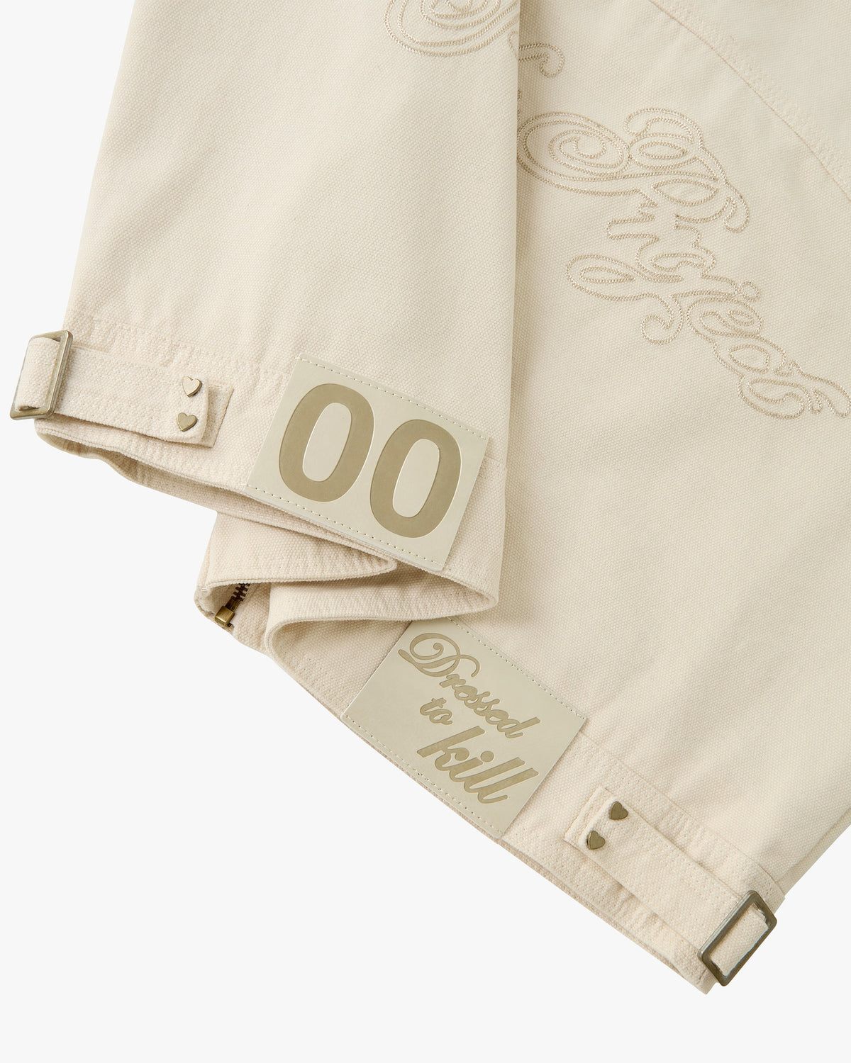 Heavy Canvas Trucker Jacket Offwhite