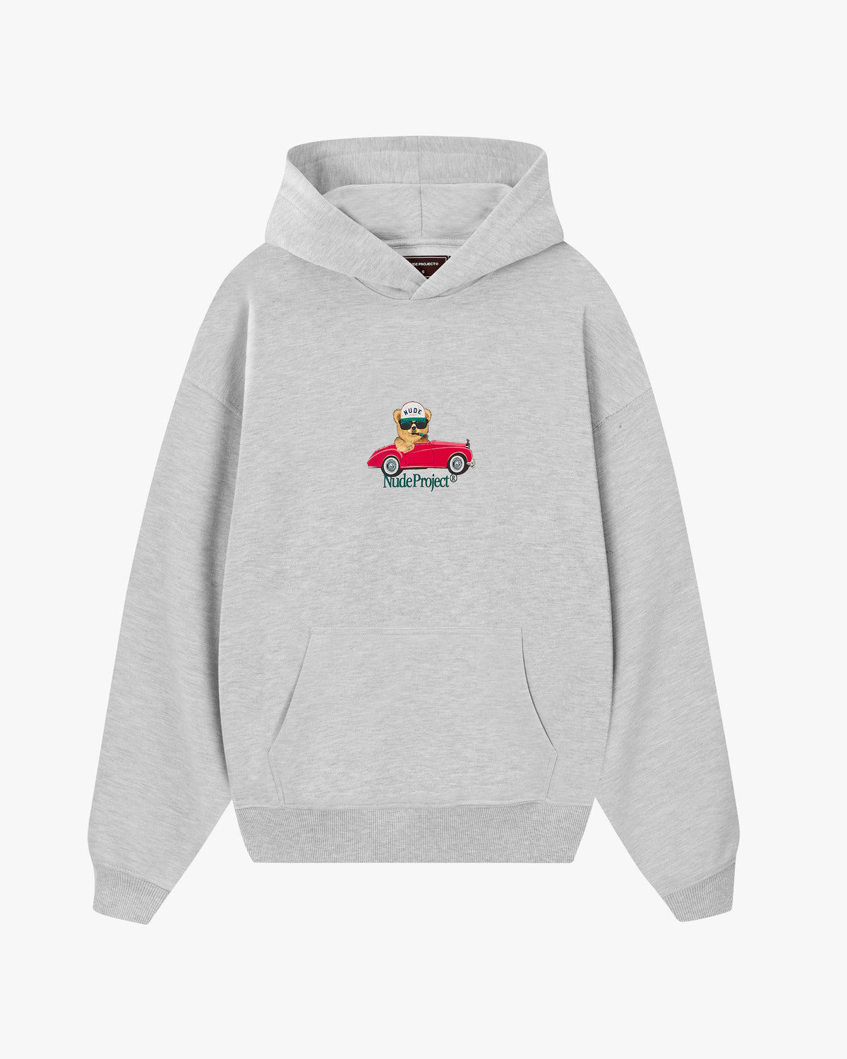 Hot Hoodie Grey Melange