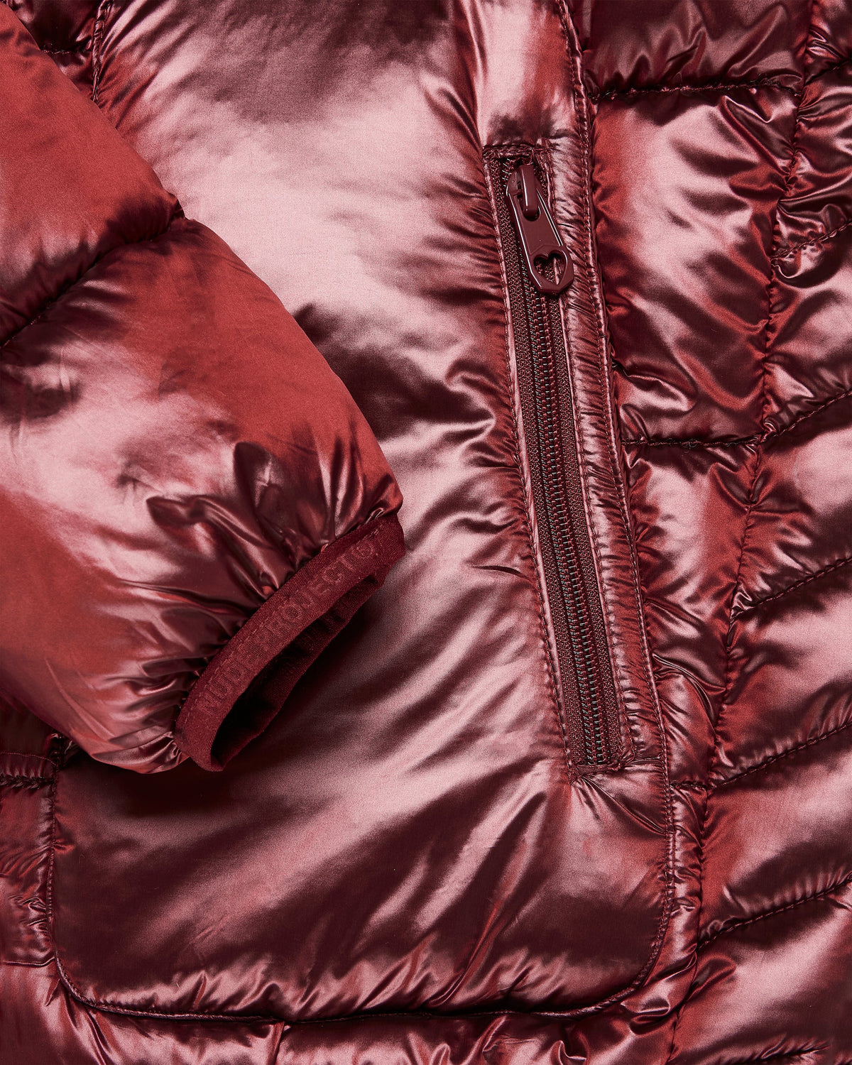 Iconic Puffer Jacket Burgundy