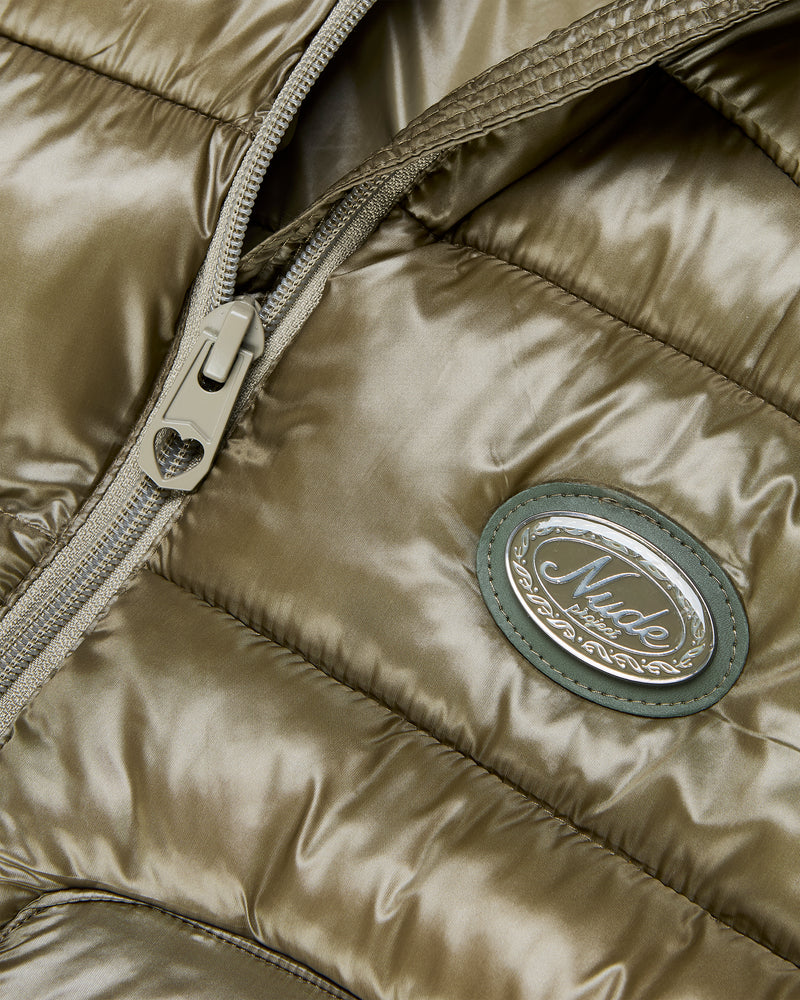 ICONIC PUFFER OLIVE GREEN