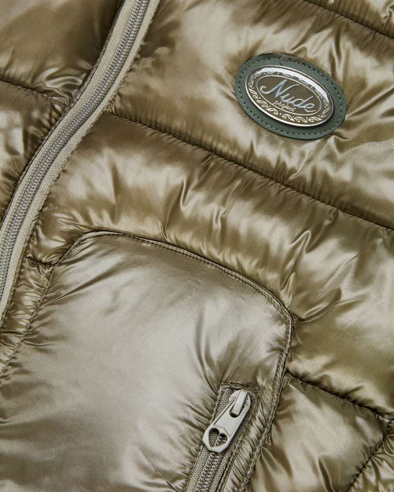 ICONIC PUFFER OLIVE GREEN