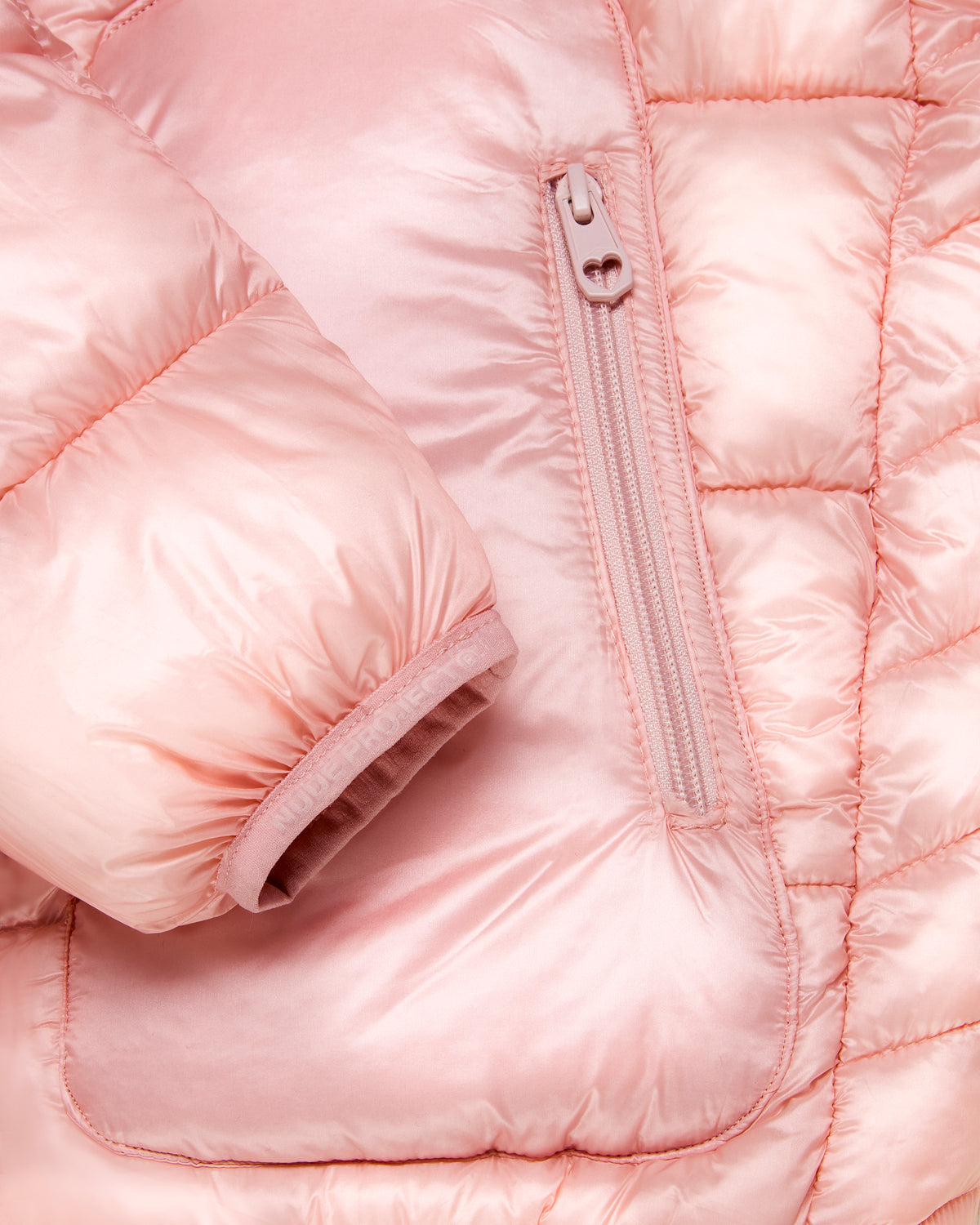ICONIC PUFFER JACKET PINK