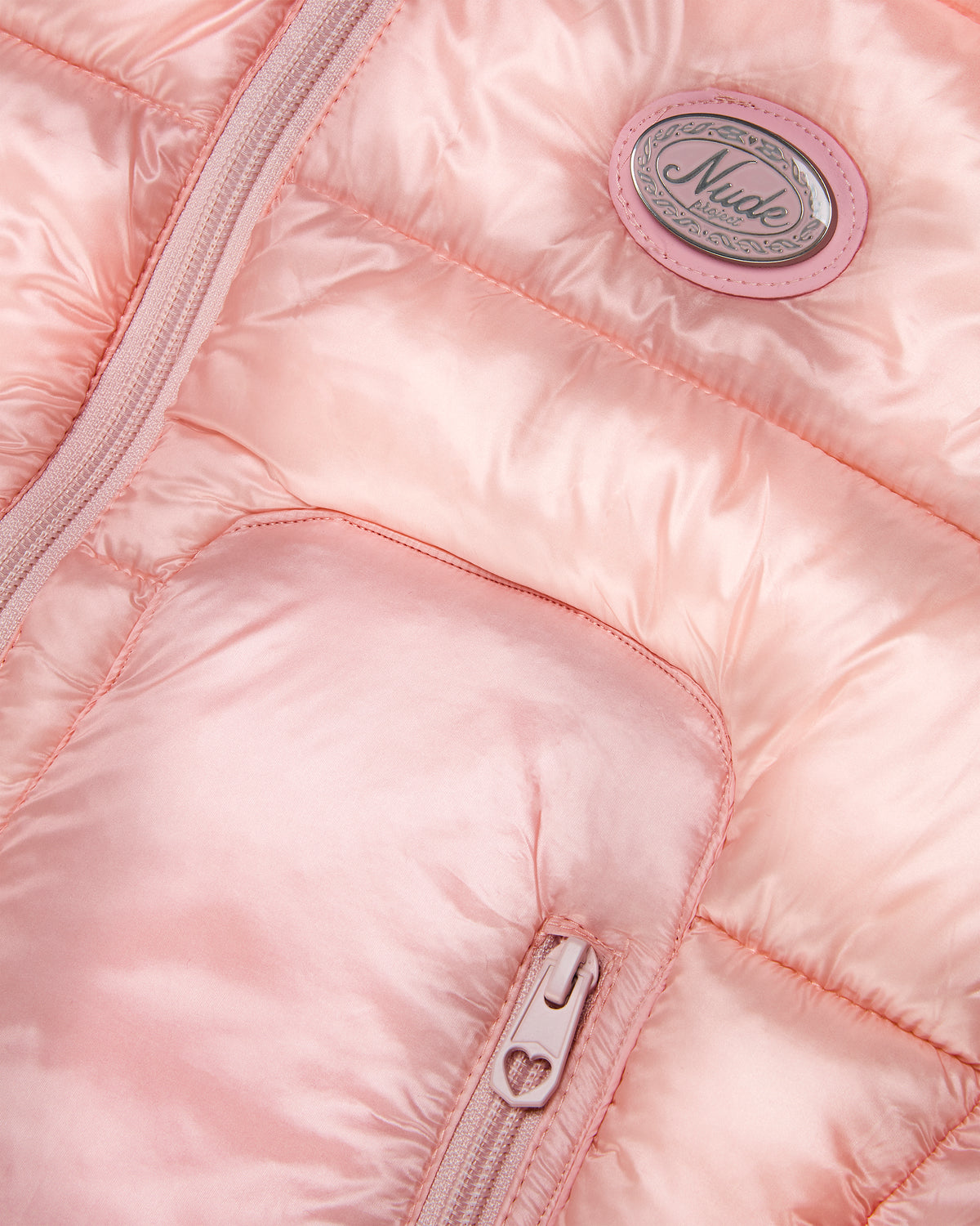 ICONIC PUFFER JACKET PINK