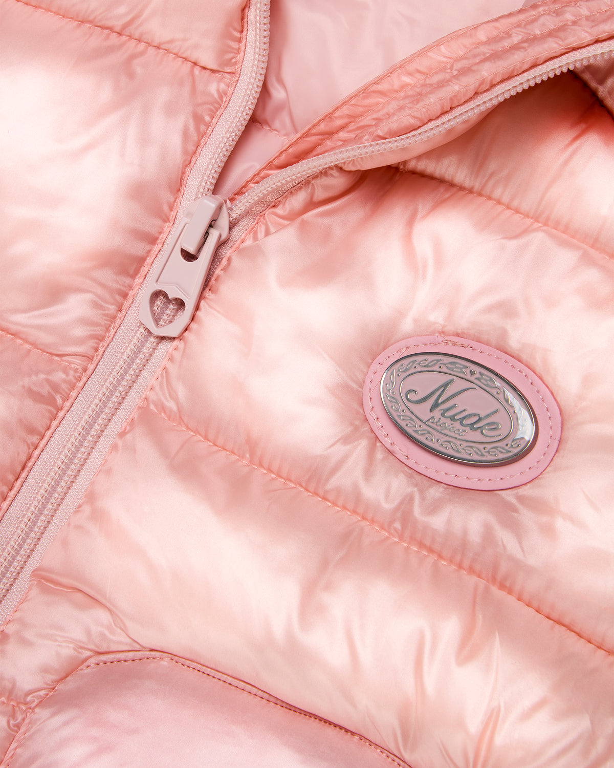 ICONIC PUFFER JACKET PINK