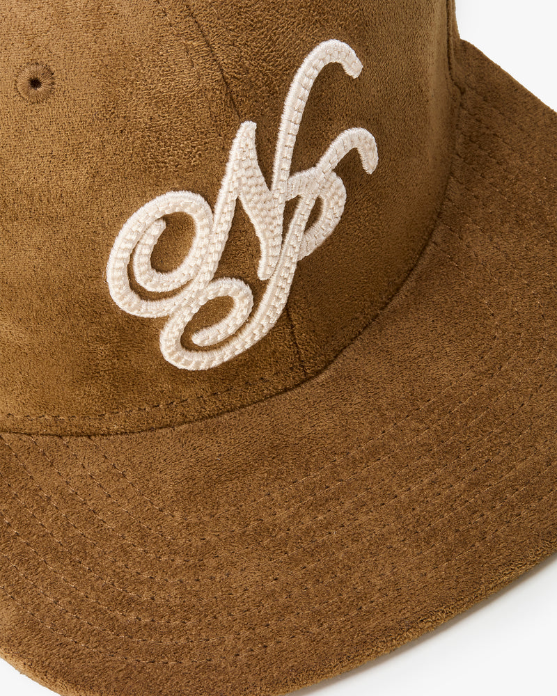 ICONIC SUEDE CAP BROWN