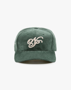 ICONIC SUEDE CAP GREEN