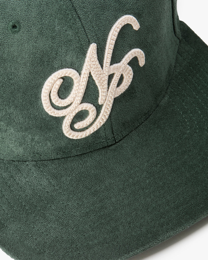 ICONIC SUEDE CAP GREEN