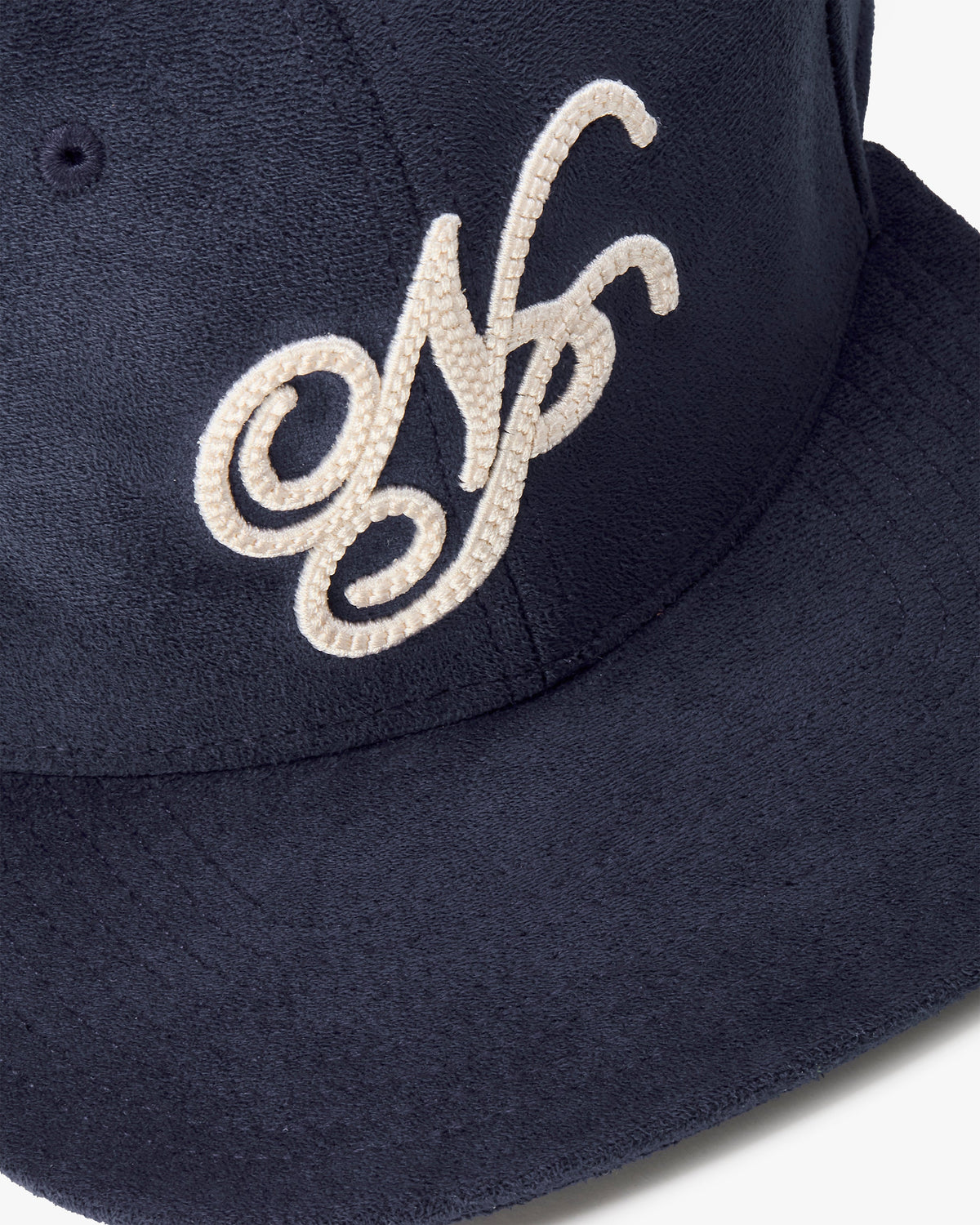 Iconic Suede Cap Navy