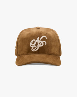 ICONIC SUEDE CAP BROWN