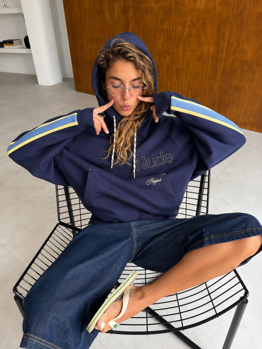 Biggie Hoodie Navy