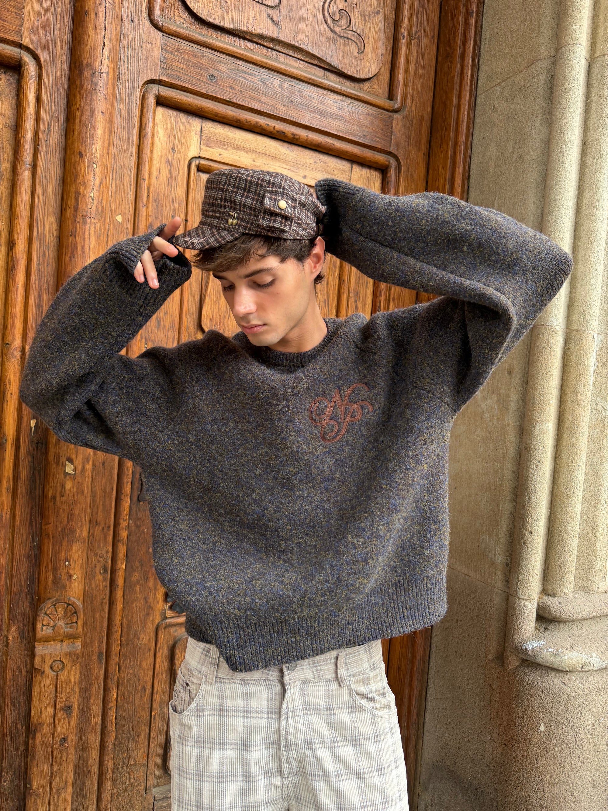 Le Marais Knit Sweater Brown