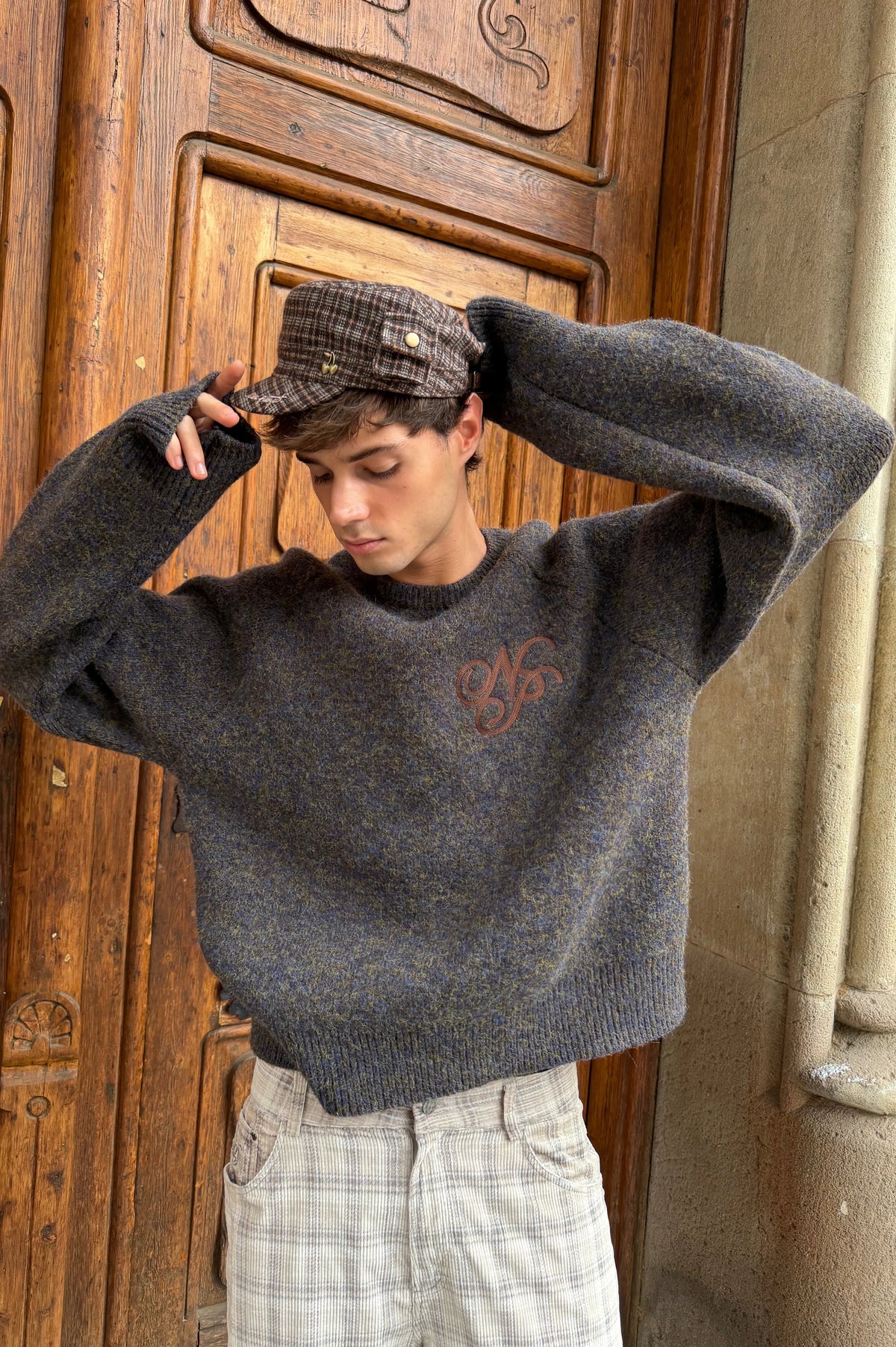 Le Marais Knit Sweater Brown