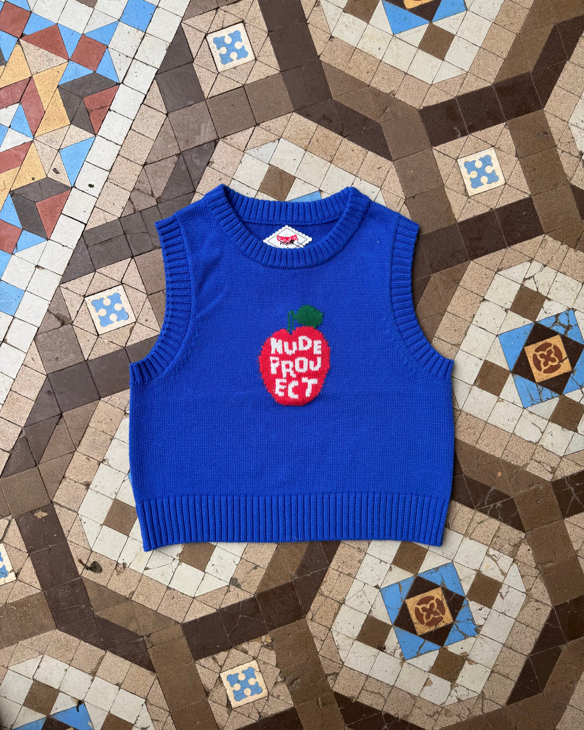 Jersey Cutie Apple Vest Azul