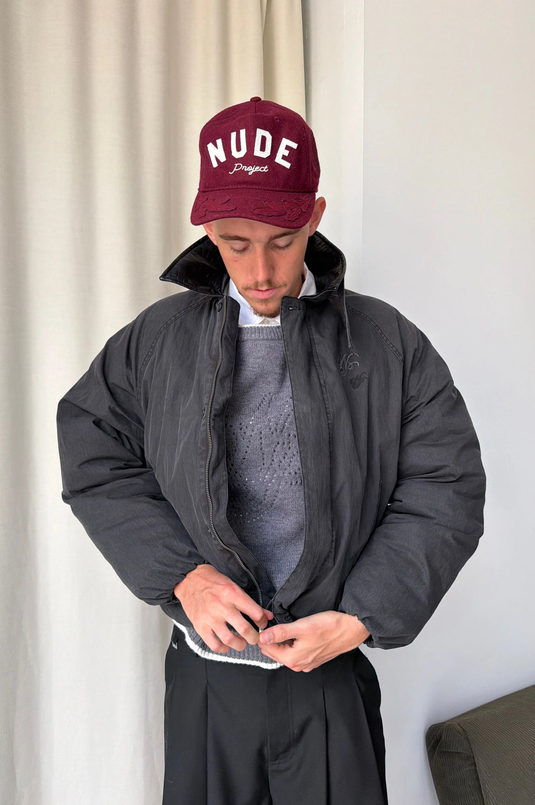 The Freelancer Bomber Jacket Ash