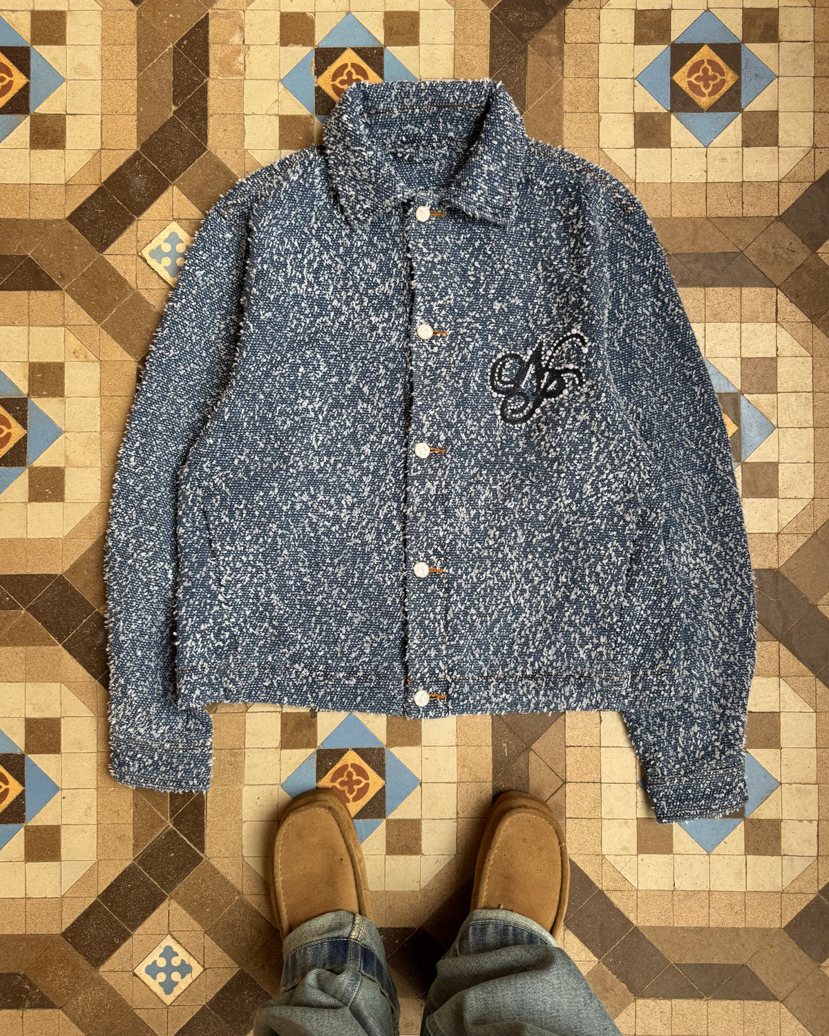 Chaqueta Boucle Trucker