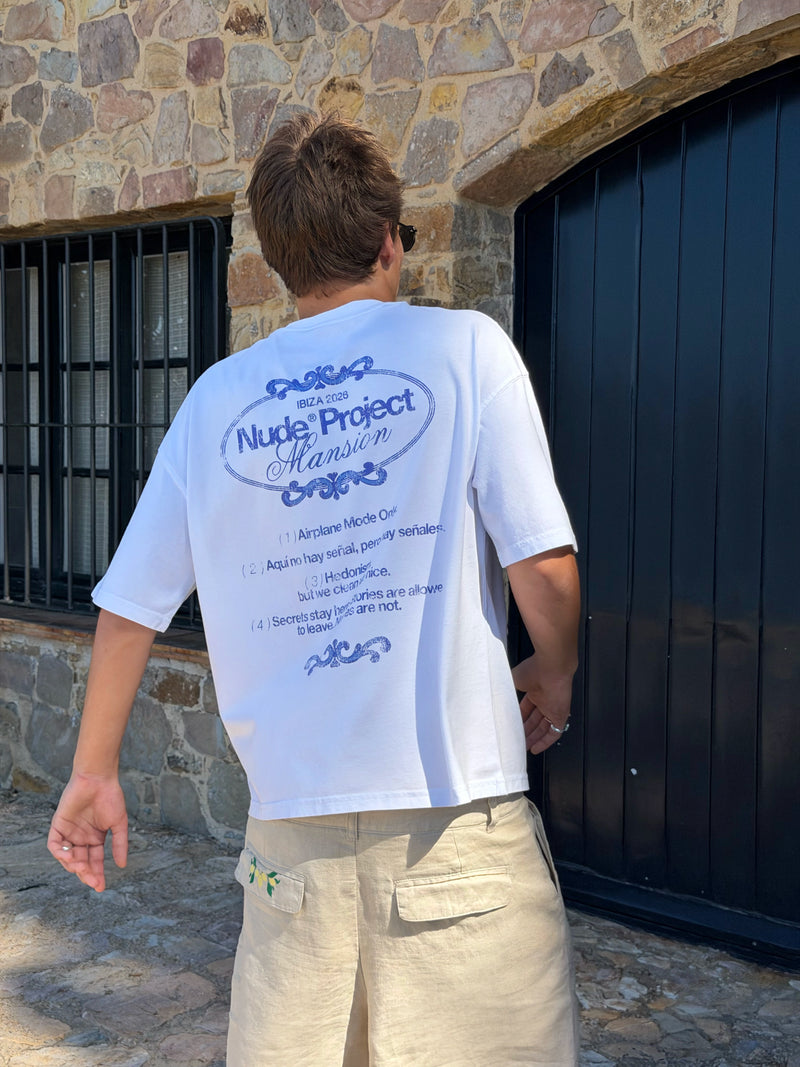 Hedonism Tee White