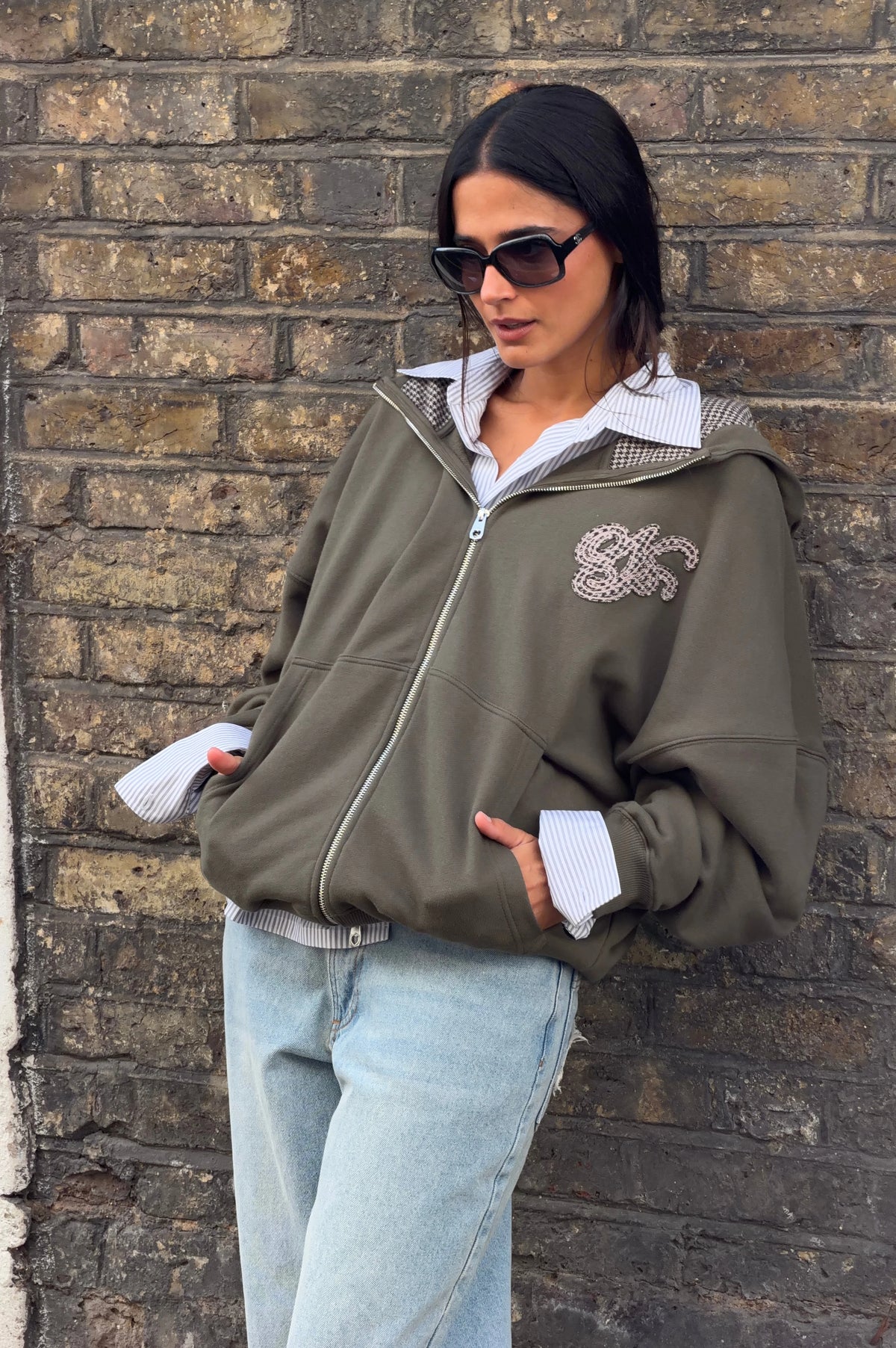 Hammers Zip-Up Green